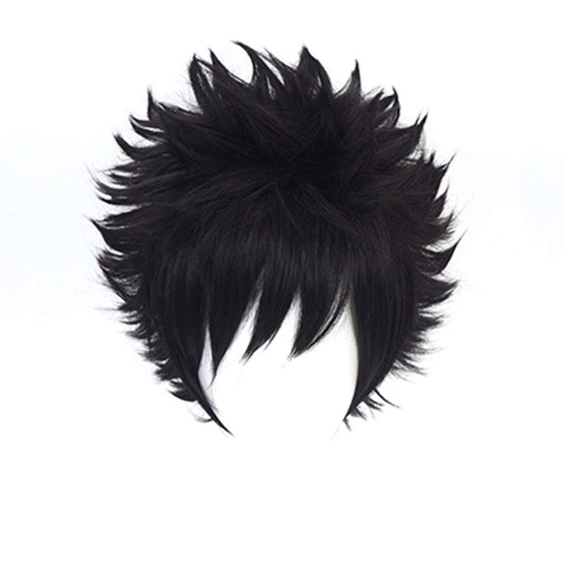OSIAS Anime Cosplay Wig, Dabi, Heat Resistant Synthetic Wavy Hair, One Size, Adult Male, Halloween, Cosplay, Party, Concert, Wedding, Dating - Image 3